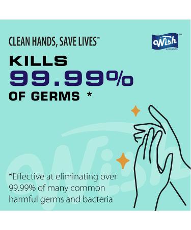 Wish Hand Sanitizer 67.6oz with Vitamin E, Pump, and Carry Handle - 4.22lb (1 Pack) - Buy Online on SooperMarket.com