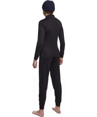 Sherwood Children's Long-Sleeved Underwear Set | 2-Part Functional Sweat Suit | Ideal for Cold Weather | Black 164 - Buy Online on SooperMarket.com