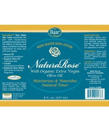 Baar NaturaRose 8 Oz - Premium Natural Rose Extract for Beauty & Wellness | Shop Internationally - Buy Online on SooperMarket.com