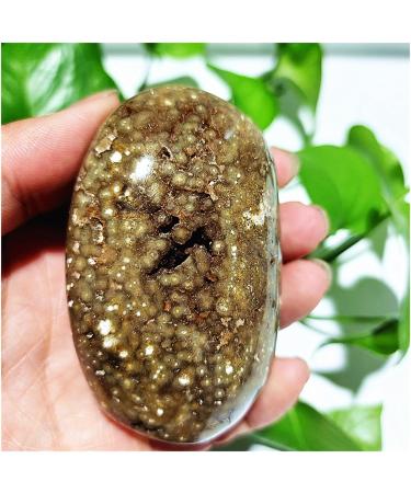 Natural Crystal Rough Natural Stone Beautiful OceanJasper Palm Stone Feng Shui Exorcism Crystal Home Decoration (Color : 160-170g Size : 1pc) 1pc 160-170g - Buy Online on SooperMarket.com