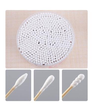 Nicoone Double Tips Cotton Swabs - 300 Pack Cotton Tubes for Makeup Personal Hygiene Pet Care & First Aid - Durable Wood Sticks and Storage Box - Buy Online on SooperMarket.com