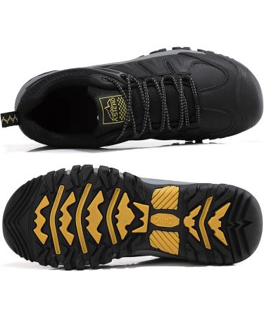ASTERO Men's Lightweight Hiking Shoes - Size 41-46 - Black - Perfect for International Adventures - Buy Online on SooperMarket.com