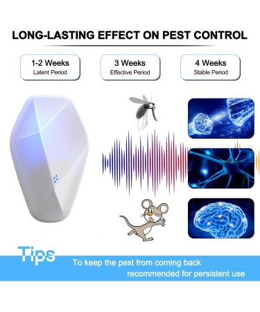 Ultrasound Pest Control Unit - Effective Insect & Rodent Repellent for Home | International Shipping - Buy Online on SooperMarket.com