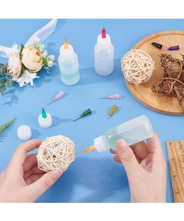 Benecreat 12 Pack 1oz Precision Tip Applicator Bottles Set - DIY Quilling Glue Oiler Bottle with Tips and Caps - Buy Online on SooperMarket.com
