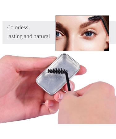 20g Eyebrow Soap Kit Colorless Lasting Brows Styling Soap Makeup Balm Styling Eyebrow Shaping Dye Cream Waterproof Long Lasting No Irritating Eyebrow Styling Shaping Cream - Buy Online on SooperMarket.com
