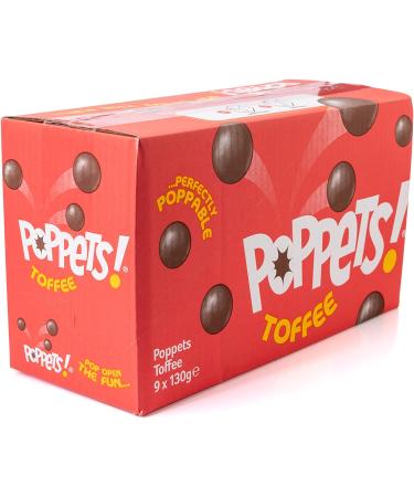 POPPETS TOFFEE POUCH 130G (Pack of 9) - Buy Online on SooperMarket.com