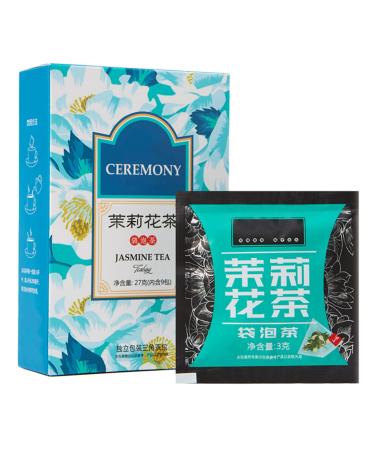 Jasmine Green Tea Loose Leaf Sugar Free Jasmine Tea Bags Loose Leaf Herbal Tea 9bags 3g/Bag