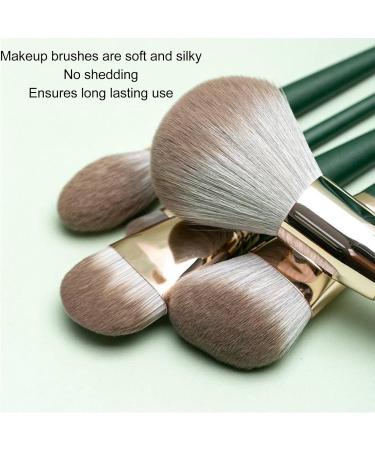 Eyeshadow Blusher Brush Tool Complete Green Makeup Blusher Brush Professional for Daily Use - Buy Online on SooperMarket.com