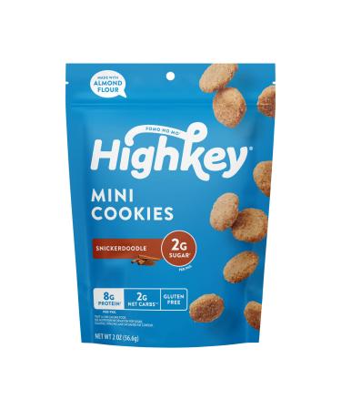 High Key, Cookies Mini Snickerdoodle Fuel The Journey, 2 Ounce