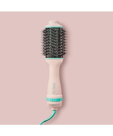 Flower Beauty Ceramic Hot Air Styling Brush - Professional Volume & Shine Tangle-Free Drying - 3 Heat/Cool Settings for All Hair Types - International Shipping Available - Buy Online on SooperMarket.com