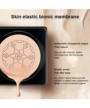 HACORO Mushroom Head CC Cream Stick - Moisturizing Concealer & Foundation for All Skin - Natural Color - Buy Online on SooperMarket.com