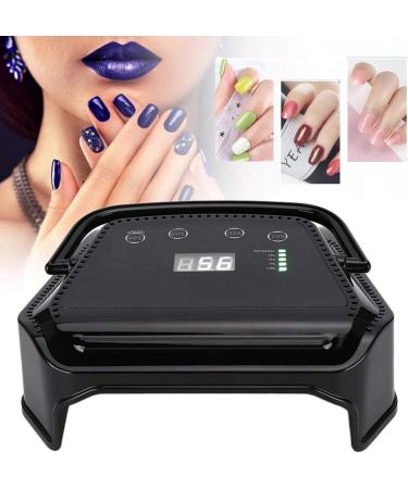 UV LED Nail Lamp 72W Professional Gel Nail Polish Dryer Nail Gel Curing Light Rechargeable Nail Gel Drying Light with LED Digital Display for Nail Salon Home Use(UK) - Buy Online on SooperMarket.com