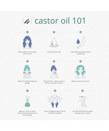 Home Health Original Castor Oil (2 Pack) - 32 Fl Oz - Natural Skin Moisturizer for Healthy Hair & Skin - Cold Pressed, Non-GMO, Hexane-Free - Vegan Formula - Paraben-Free - 2 Pack of 32 Fl Oz - Buy Online on SooperMarket.com