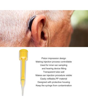 Earmold Injector: Safe, Ergonomic PP Portable Syringe for Hearing Device Manufacturer - Buy Online on SooperMarket.com