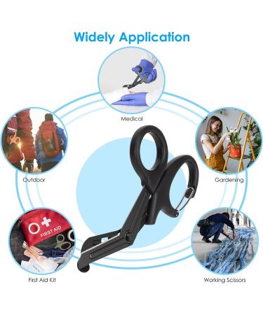 GRICARE Trauma Shears 7.5 - Premium Fluoride-Coated Medical Scissors for Nurses & EMTs - Buy Online on SooperMarket.com