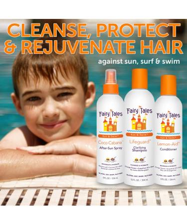 Fairy Tales Swim Shampoo for Kids - 32 oz | Chlorine Removal & Gentle Cleansing | Made in USA with Natural Ingredients | No Parabens, Sulfates, or Synthetic Dyes - Buy Online on SooperMarket.com