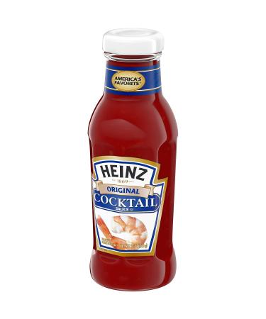 Heinz Cocktail Sauce 12 oz Bottle - Tangy and Delicious Cocktail Sauce - Buy Online on SooperMarket.com