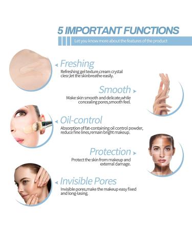 PHOERA Face Foundation Primer - Long Lasting Hydrating Makeup Base - Buy Online on SooperMarket.com
