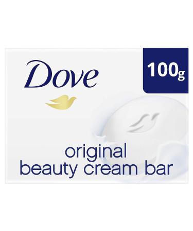Dove White Moisturizing Cream Beauty Bar - 3.5 oz | Hydrating Gentle Cleanser - Buy Online on SooperMarket.com