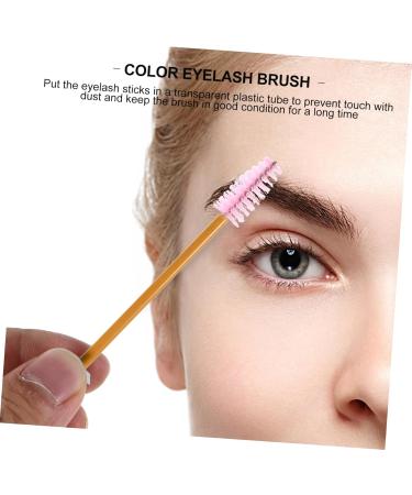 Beavorty 30 Pcs Transparent Tube Mascara Brush Disposable Makeup Eyelashes Extension Tools oil - Buy Online on SooperMarket.com