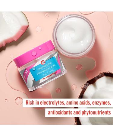 First Aid Beauty Hello FAB Coconut Water Cream 1.7 oz - Oil-Free Face Moisturizer - Buy Online on SooperMarket.com