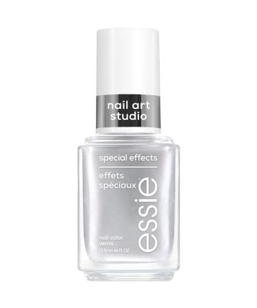 essie Nail Art Studio Special Effects Nail Polish Chrome Vegan Silver Nail Polish Cosmic Chrome 0.46 Fl Oz 0.46 Fl Oz (Pack of 1) 02 COSMIC CHROME