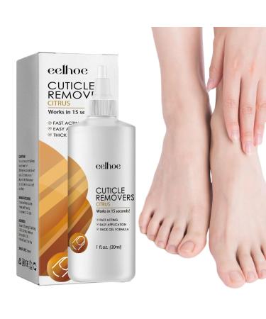 Cuticle Remover Gel | Nail Gel Cuticle Softener And Remover | 1oz Gel Repair Nail Cuticle Remover Instant 15 Seconds Gel Moisturizing For Damaged Skin And Thin Nails Pekmar