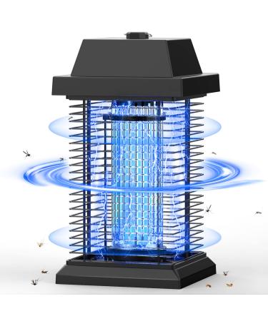 TMACTIME electrical insect killers insect trap mosquito lamp 20W 4500V with UV light no toxic chemicals suitable for inside and outdoor areas such as kitchen living room garden etc.