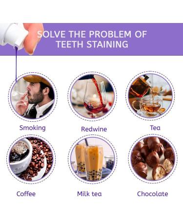 Purple Teeth Whitening Toothpaste - V34 Color Corrector Gel 30ml for White Teeth & Gum Repair - International Shipping - Buy Online on SooperMarket.com