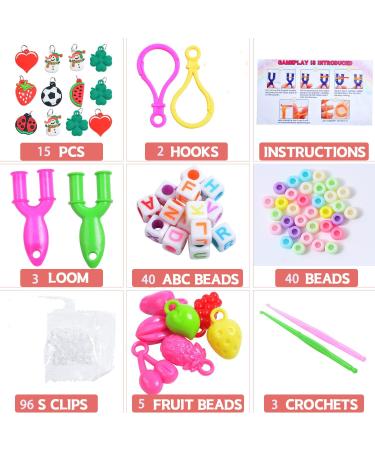 2500+ Rubber Band Bracelet Kit for Kids | Loom Bands Refill Set for Girls | Friendship Bracelet Making Gift Set - Buy Online on SooperMarket.com