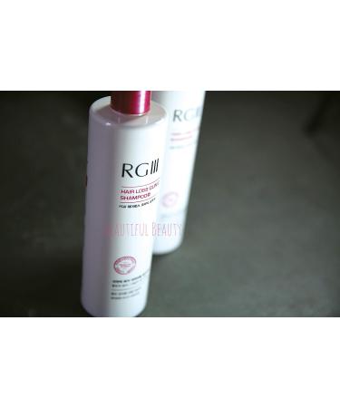 RGIII Hair Regeneration Clinic Shampoo Set - Red Ginseng Saponin, 6 Natural Ingredients - Hair Loss, Regrowth, Strengthening - Men & Women - 3pc (17.58oz x 3) - Buy Online on SooperMarket.com