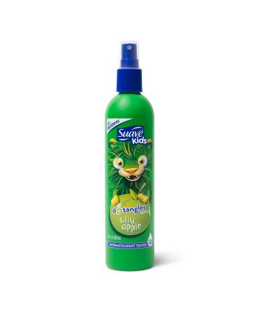 Suave Kids Detangler Spray For Tear-Free Styling Silly Apple Dermatologist-Tested Hair Detangler Formula 10 oz