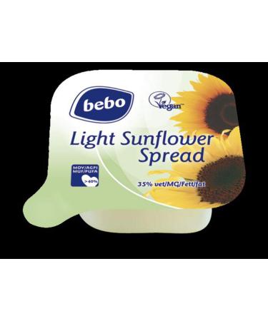 Bebo Sunflower Dishes Light - 4x100x10g