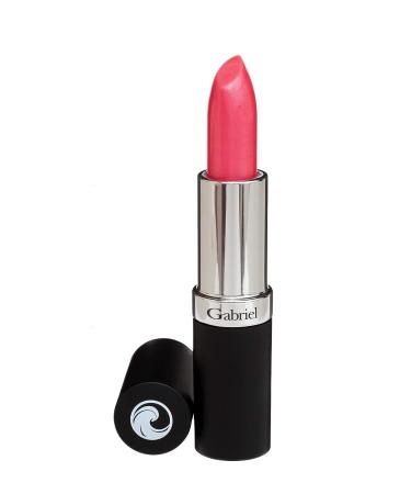 Gabriel Cosmetics Sheer Pink Lipstick - Bubble Gum Pink/Cool Cr me - Natural & Paraben-Free - Vegan, Gluten-Free & Cruelty-Free - Infused with Jojoba Seed Oil & Aloe - 0.13 oz - Buy Online on SooperMarket.com