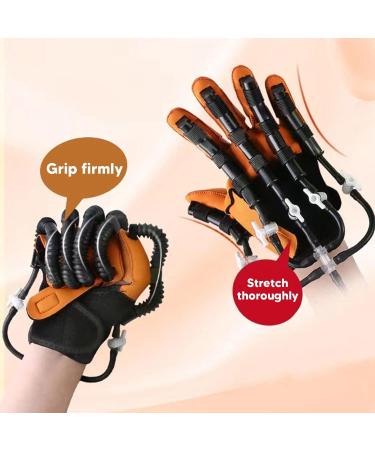 Rehabilitation Robot Gloves Flexion & Finger Exerciser Gloves Hand Strengthener Hand Splint Finger Orthosis Stroke Recovery Equipment for Stroke Hemiplegia Hand Dysfunction Right Hand - Buy Online on SooperMarket.com