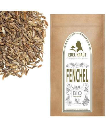 EDEL KRAUT Organic Fennel Whole - Premium Fennel Tea 100g | Natural Fennel Bitter for Digestive Health - Buy Online on SooperMarket.com
