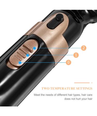 Baluue 1 Set Curling Iron Hair Curler Tool Durable Hair Curler Hair Styling Tools Heated Curlers Black Abs - Buy Online on SooperMarket.com