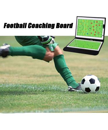 TXENCEX Football Coaching Board Coaches Clipboard Tactical Magnetic Board Kit Portable Strategy Coach Board with Dry Erase  Marker Pen and Zipper Bag - Buy Online on SooperMarket.com