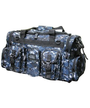 22" Tactical Duffle Military Molle Gear Shoulder Strap Range Bag TF122 ACU Camo Navy Digital Camo Navy 22" 22" 2600 cu. in.