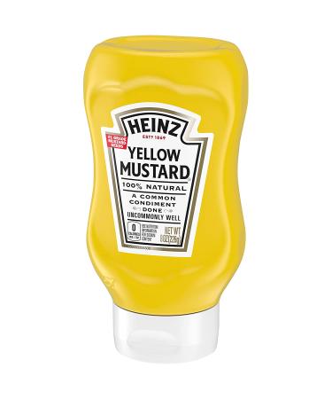 Heinz Yellow Mustard - 8 oz Bottle - Buy Online on SooperMarket.com