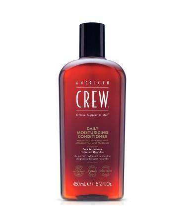 Conditioner for Men by American Crew  Daily Moisturizer  Naturally Derived  Vegan Formula  Citrus Mint Fragrance  15.2 Fl Oz