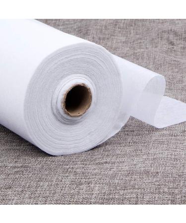 Lightweight Non-Woven Fusible Interfacing White - 39.37x10.93 Yards - Iron-On Single Side - Buy Online on SooperMarket.com