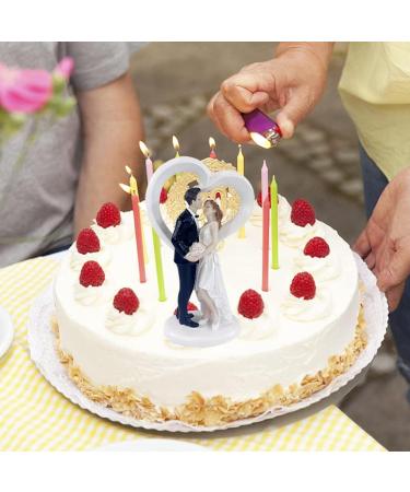 Teksome Couple Cake Toppers Resin Wedding Toppers for Cake Wedding Cake Decorations Wedding Cake Toppers Bride And Groom Figures - Buy Online on SooperMarket.com