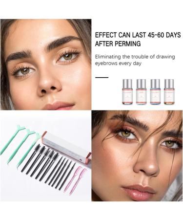 FantasyDay Brow Lamination Kit DIY Eyebrow Lamination Kit Professional Eye Brow Perm Kit Brown - Buy Online on SooperMarket.com
