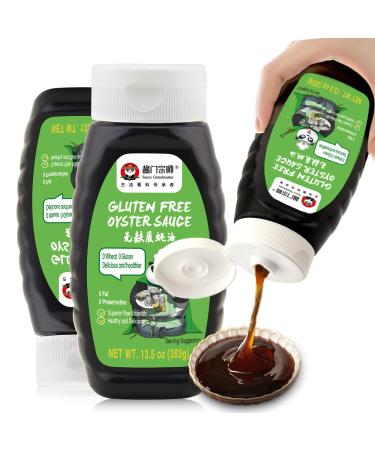 Premium Oysters 70% Gluten Free Sauce: Rich Umami Flavor! 27 Fl Oz(Pack of 2) - Sauce Grandmaster