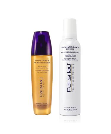 Pai-Shau Biphasic Infusion and Royal Abundance Mousse