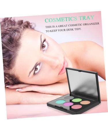 Gogogmee 1 Set Box Square Eye Shadow Box Lip Balm Containers Empty Eyeshadow Palette Lipstick Case Plastic - Buy Online on SooperMarket.com