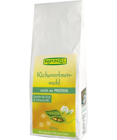 Rapunzel Organic Roasted Chickpea Flour (6 x 500 gr) 500 g (Pack of 6)