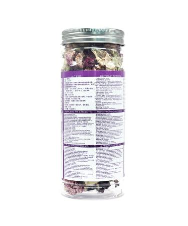 Organic Violet Tea - Plant Poison Violet Tea for Anti-Aging & Beauty | 35g Loose Dried Flower | Chinese Health & Skin Care - Buy Online on SooperMarket.com