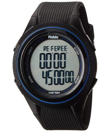 Robic 591-48319 SC-591 Referees Watch, Black, Regular